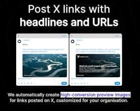 Show the Link (on X!)