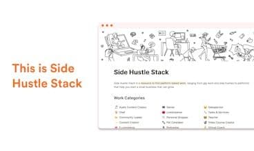 Side Hustle Stack
