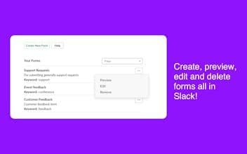 Slack Forms