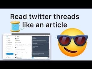 Thread reader