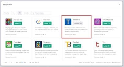 Tilnote ChatGPT Plugin