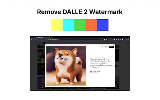 DALLE 2 图片下载器 - 谷歌插件