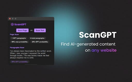 GPT Text Finder - 谷歌插件