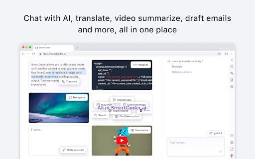 SmartCoder Chrome Extension - 谷歌插件