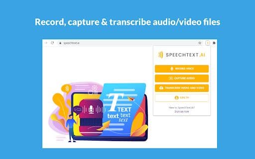 VoiceTranscribe - 谷歌插件