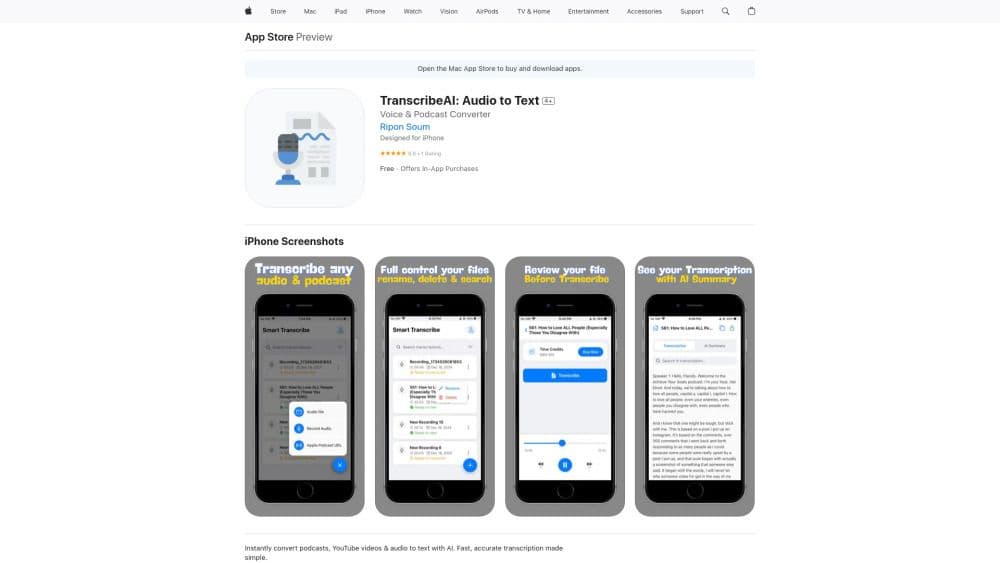 TranscribeAI