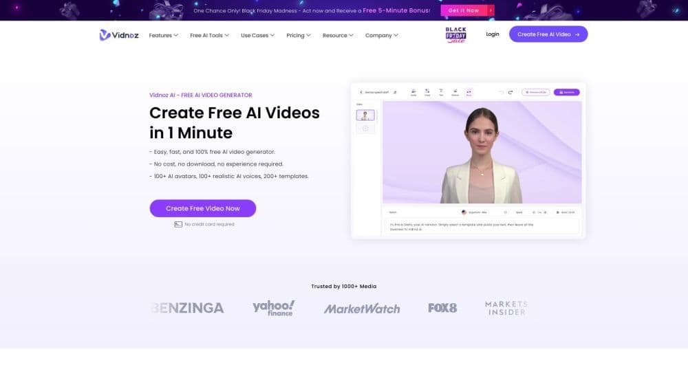 Vidnoz AI工具