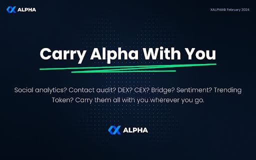 X-Alpha - 谷歌插件
