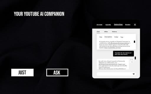 YouTubeScripter - 谷歌插件