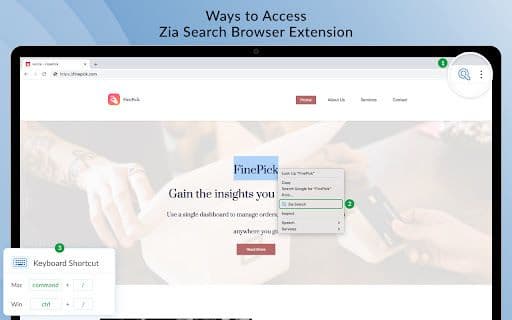 Zia Search - 谷歌插件