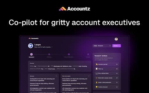 Accountz - 谷歌插件