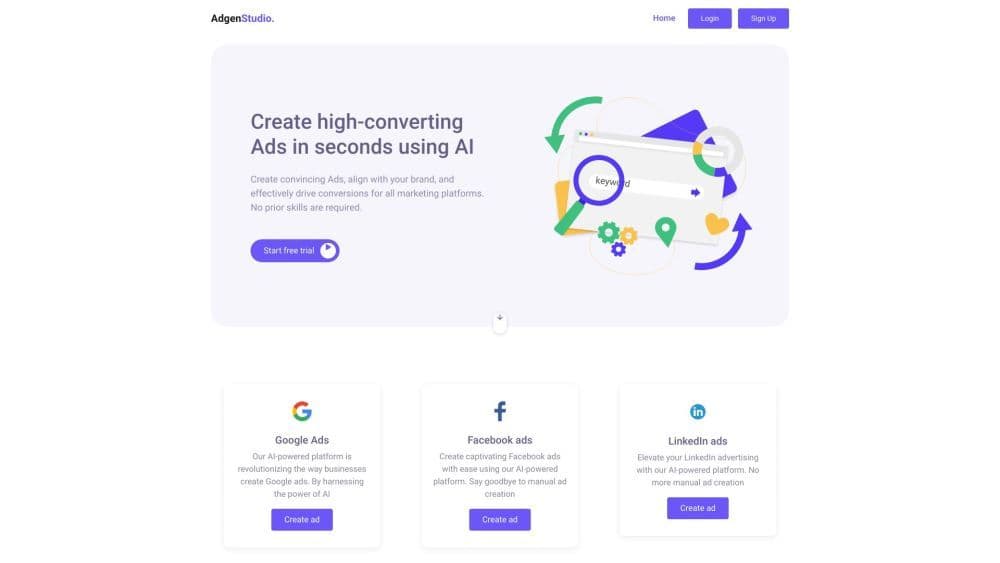 Adgen Studio - AI for Advertising