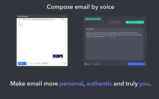 Voice Email - 谷歌插件