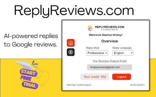 ReplyReviews - Google Plugin