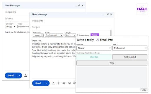 AI Email Pro Chrome Extension - 谷歌插件