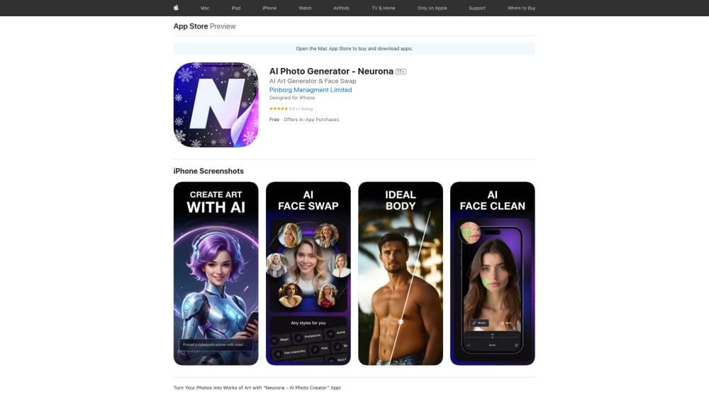 Neurona - AI Photo Creator