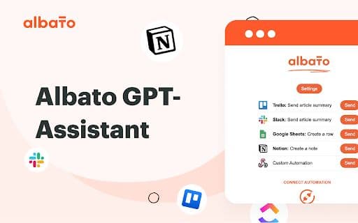 Albato GPT-Assistant - Google Extension