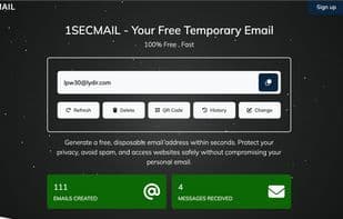 1 Sec Mail