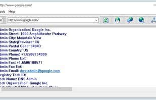 Active Whois Browser