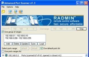 Advanced Port Scanner