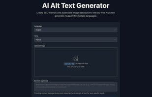 AI Alt Text Generator