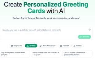 AI Group Cards