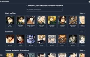Anime Personalities