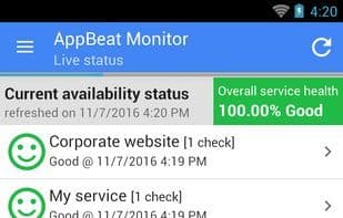 AppBeat Monitor Mobile