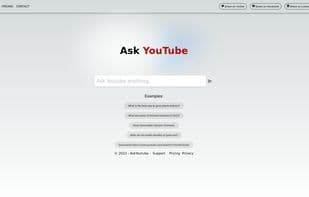 Ask YouTube