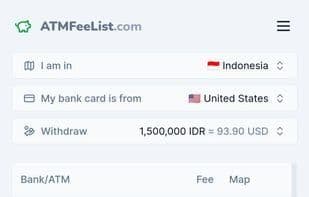 ATMFeeList.com