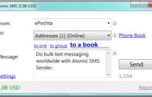 Atomic SMS Sender