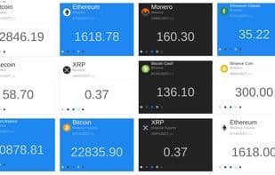 Bitcoin Monitor Widget