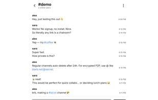 Blarb chat