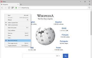 Block Site Extension