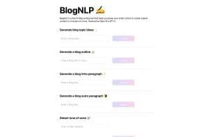 BlogNLP