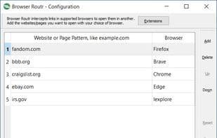 Browser Routr