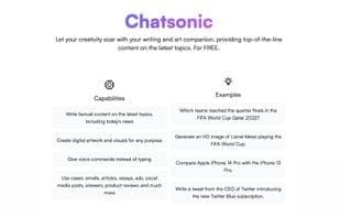 ChatSonic