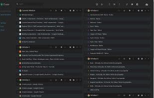 Cluster - Window & Tab Manager