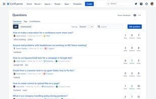 Community Questions for Confluence
