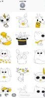Cute Cat Doodle Stickers