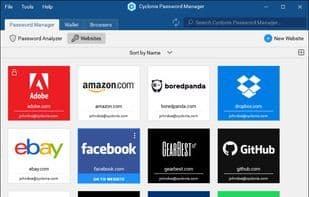 Cyclonis Password Manager