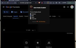Dark Mode Enabler