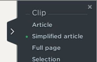 Evernote Web Clipper