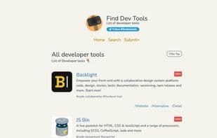Find Dev Tools