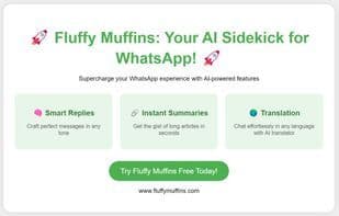 Fluffy Muffins for WhatsApp 🧁?
