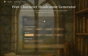 Free Character Headcanon Generator