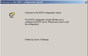 DHCP Server for Windows