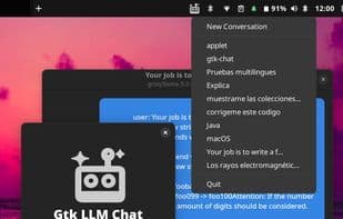Gtk LLM Chat