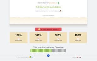 Hosted Status Page