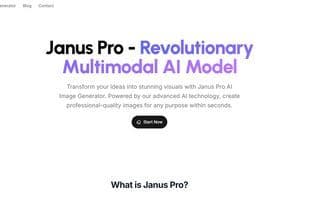 Janus Pro Image Generator